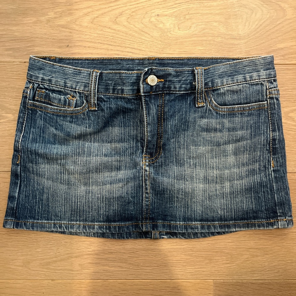 Brandy Melville Denim Miniskirt